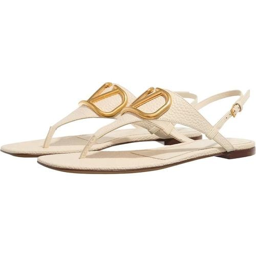 Sandalen - VLogo Signature Flat Thong Sandals - Gr. 36 (EU) - in - für Damen - Valentino Garavani - Modalova