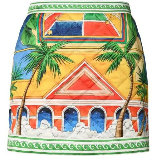 Multicolor Polyester Skirt - Größe 38 - multi - Casablanca - Modalova