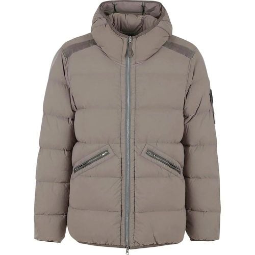 Coats Dove Grey Gray - Größe M - Stone Island - Modalova