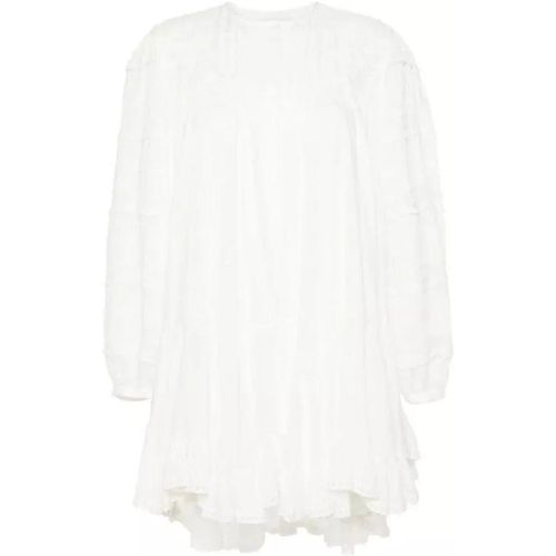 White Gyliane Mini Dress - Größe 36 - white - Isabel marant - Modalova