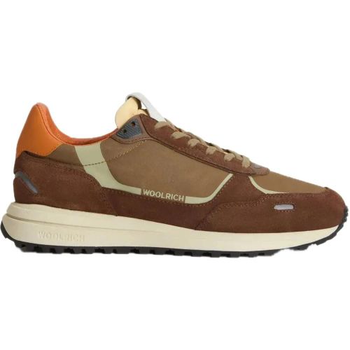 Low-Top Sneaker - Retro Sneaker Orange Brown - Gr. 42 (EU) - in - für Damen - Woolrich - Modalova