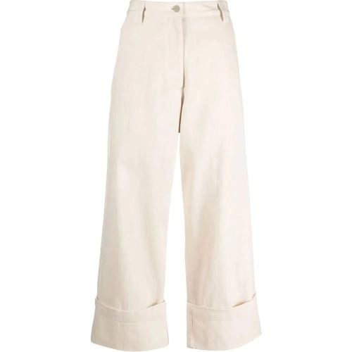 Wide Leg Trousers - Größe 38 - Moncler - Modalova