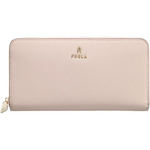 Portemonnaie - Camelia Xl Zip Around - Gr. unisize - in Gold - für Damen - Furla - Modalova