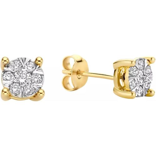 Ohrringe - De la Paix Hanaé 14 karat stud ear studs diamond - Gr. unisize - in - für Damen - Isabel Bernard - Modalova