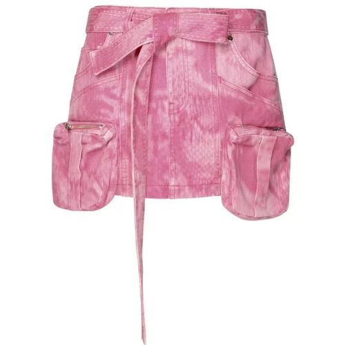 Pink Cotton Mini Skirt - Größe 38 - pink - Blumarine - Modalova