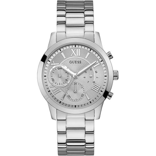 Uhr - Women Quartz Watch Solar - Gr. unisize - in Silber - für Damen - Guess - Modalova