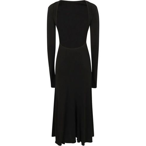 Black Sabrina Long Sleeve Stretch Fit Dress - Größe 42 - Andamane - Modalova