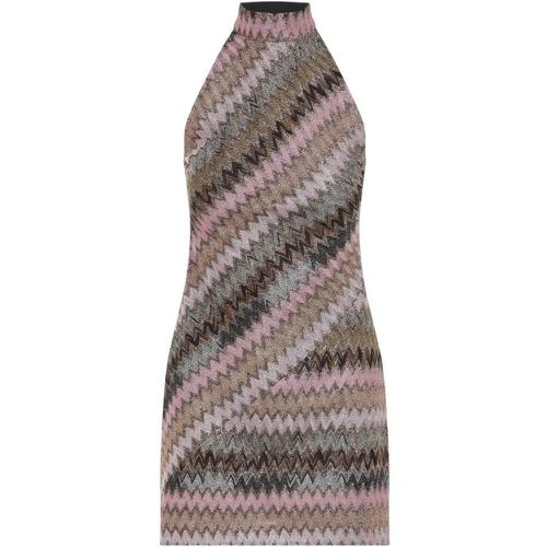 Sleeveless Pink Mini Dress - Größe 40 - Missoni - Modalova