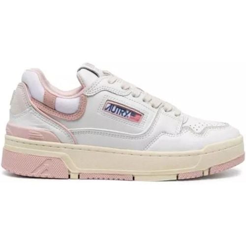 Low-Top Sneaker - Logo-Embellished Side Panels Leather Sneakers - Gr. 37 (EU) - in - für Damen - Autry International - Modalova