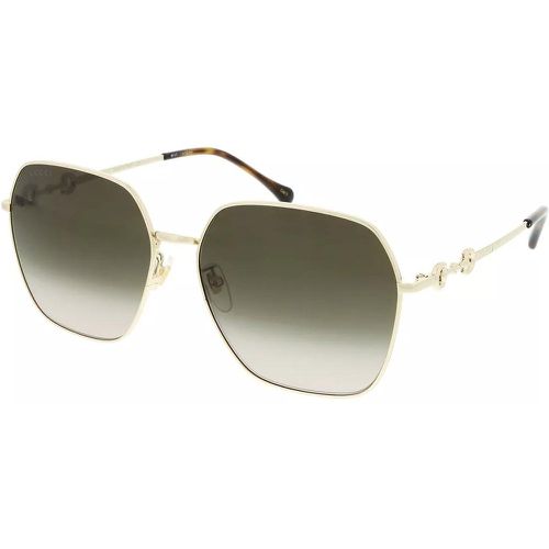 Sonnenbrille - GG0882SA-002 60 Sunglass WOMAN METAL - Gr. unisize - in - für Damen - Gucci - Modalova