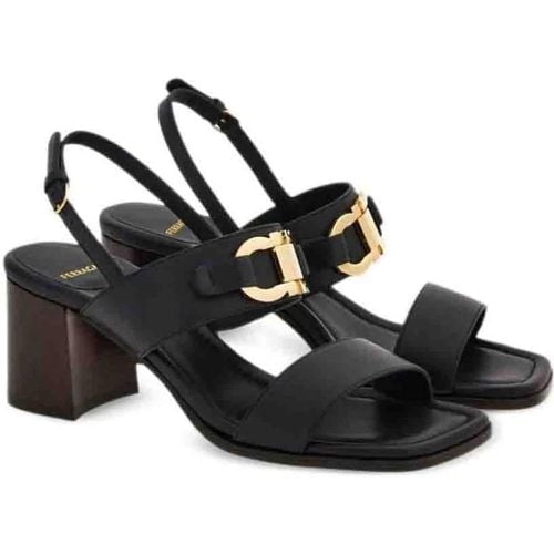 Slipper & Pantoletten - Sandals Black - Gr. 7 - in - für Damen - Salvatore Ferragamo - Modalova