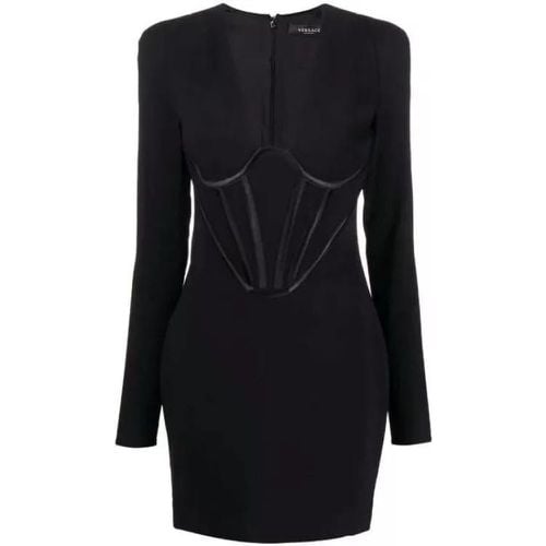 Corset-Style Minidress - Größe 42 - Versace - Modalova