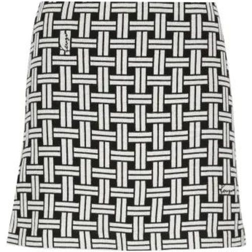 Weave Skirt - Größe M - weiß - Kenzo - Modalova