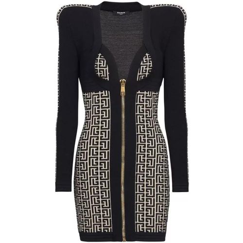 Pb Monogram Mini Dress - Größe 38 - Balmain - Modalova