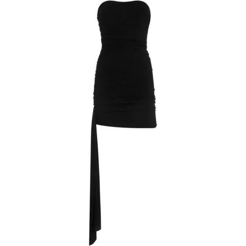 Black Viscose Mini Dress - Größe 34 - black - Magda Butrym - Modalova