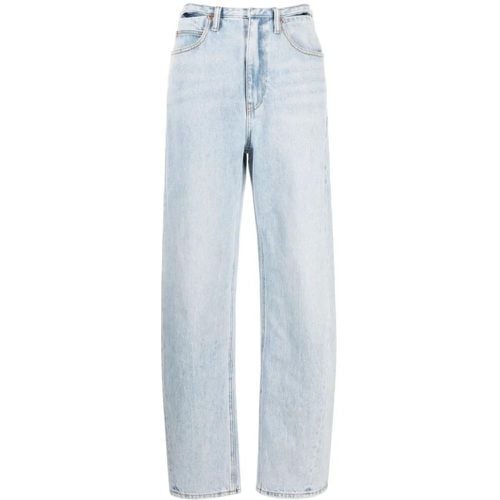 Cut-Out Cotton Straight Jeans - Größe 27 - alexander wang - Modalova