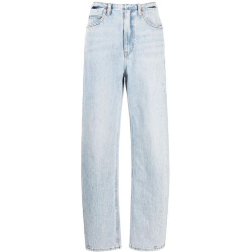 Cut-Out Cotton Straight Jeans - Größe 28 - alexander wang - Modalova