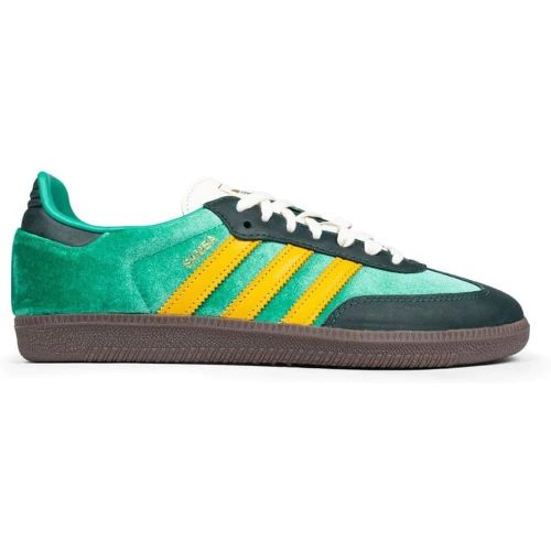 Low-Top Sneaker - SAMBA OG COURT GREEN PRELOVED YELLOW WOMENS - Gr. 36_2_3 - in - für Damen - Adidas - Modalova