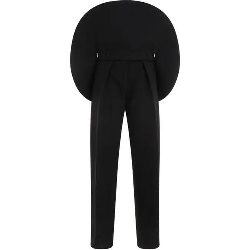 Le Pantalon Rond Black Polyester Pants - Größe 34 - Jacquemus - Modalova