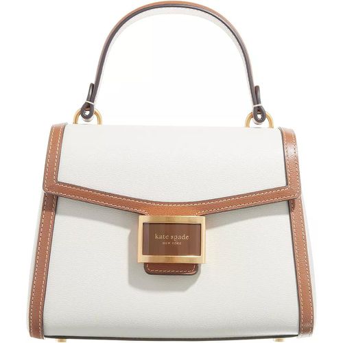 Satchel Bag - Katy Colorblocked Textured Leather Small Top Handl - Gr. unisize - in - für Damen - kate spade new york - Modalova