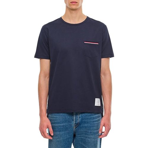 Ss Pocket T-Shirt - Größe 1 - Thom Browne - Modalova