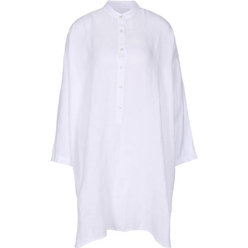 WOMAN DRESS - Größe L - weiß - 120% lino - Modalova