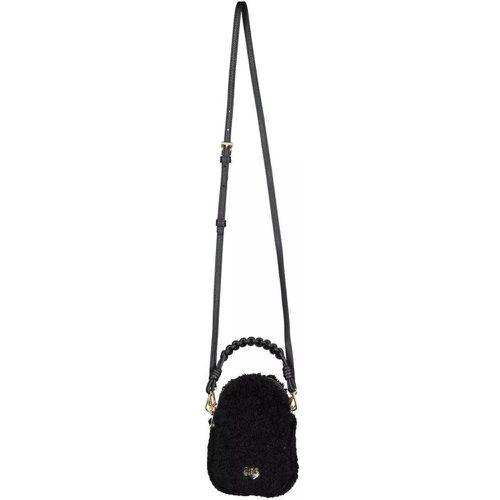 Crossbody Bags - Umhängetasche Poppy aus Lammfell mit Logo-Detail 4 - Gr. unisize - in - für Damen - abro - Modalova