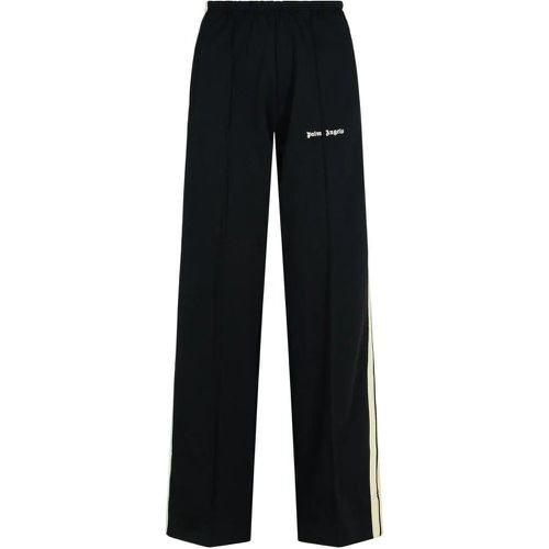 Jogger' Black Polyester Pants - Größe L - Palm Angels - Modalova