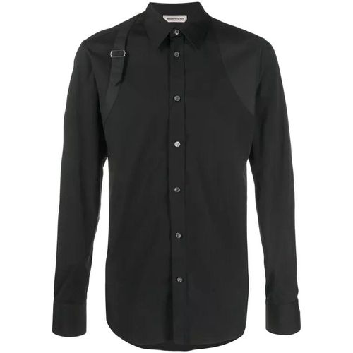 Black Signature Harness Shirt - Größe 16 ½ - black - alexander mcqueen - Modalova