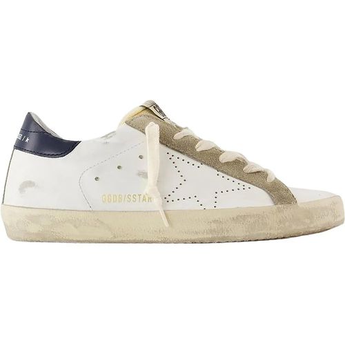 Low-Top Sneaker - Super Star Sneakers - Leather - White - Gr. 35 (EU) - in - für Damen - Golden Goose - Modalova