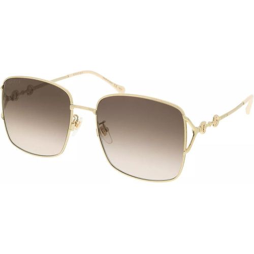 Sonnenbrille - GG1018SK-003 58 Sunglass Woman Metal - Gr. unisize - in - für Damen - Gucci - Modalova