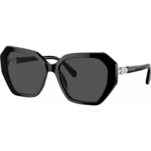 Sonnenbrille - 0SK6017 56 100187 - Gr. unisize - in Schwarz - für Damen - Swarovski - Modalova