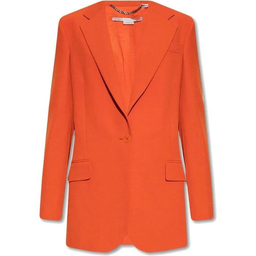 Wool Blend Blazer - Größe 42 - Stella Mccartney - Modalova