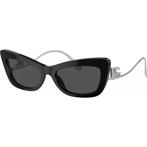 Sonnenbrille - 0DG4467B 55 501/87 - Gr. unisize - in Schwarz - für Damen - Dolce&Gabbana - Modalova