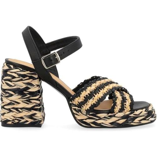 Low-Top Sneaker - Valeria Rafia Woven Sandals - Gr. 37 (EU) - in - für Damen - Castaner - Modalova