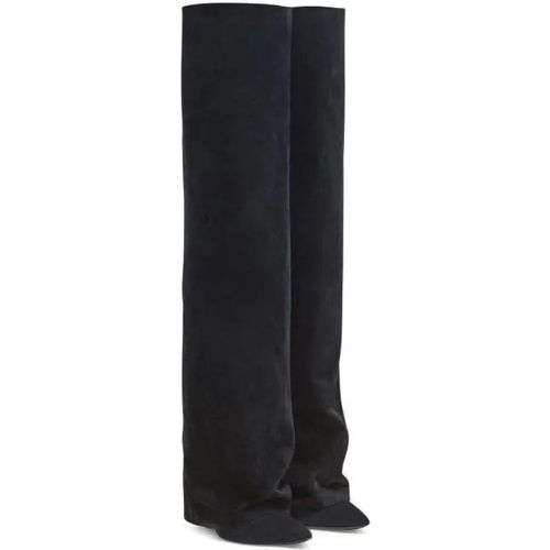 Stiefel - Ariel Suede Knee-High Boots - Gr. 37 (EU) - in - für Damen - Balmain - Modalova