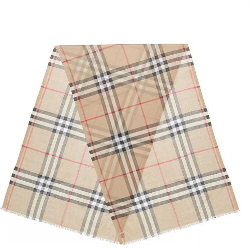 Tücher & Schals - Giant Checked Gauze - Gr. unisize - in - für Damen - Burberry - Modalova