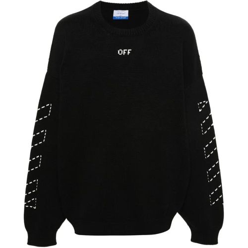 T-Shirt With Logo - Größe L - Off-White - Modalova