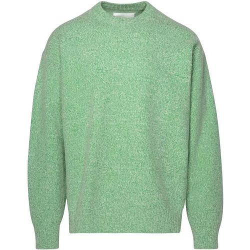 Green Wool Mix Sweater - Größe 46 - green - Jil Sander - Modalova