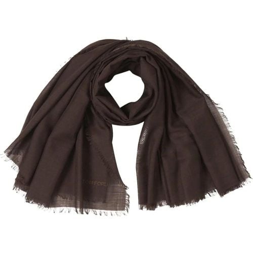 Tücher & Schals - Logo Wool Scarf - Gr. unisize - in - für Damen - Tom Ford - Modalova