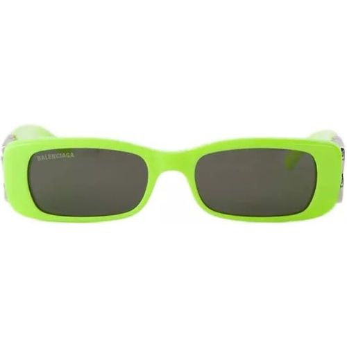 Sonnenbrillen - Bb0096s Sunglasses - Multi - Acetate - Gr. unisize - in Grün - für Damen - Balenciaga - Modalova