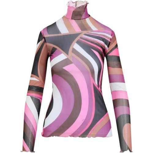 Long Sleeves T-Shirt - Größe 40 - Pucci - Modalova