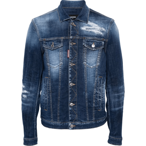 Dan Jeans Jacke - Größe 48 - light blue - Dsquared2 - Modalova