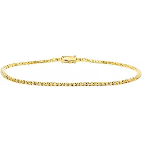 Armband - bracelet 585 YG 103 diamonds tot.approx. 0,40 ct. - Gr. M - in - für Damen - diamondline - Modalova
