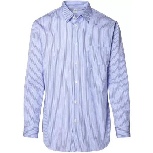 Light Blue Cotton Shirt - Größe L - blue - Comme des Garcons - Modalova