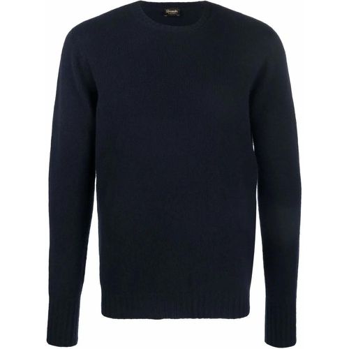 Cashmere Crew Neck Sweater - Größe 54 - Drumohr - Modalova