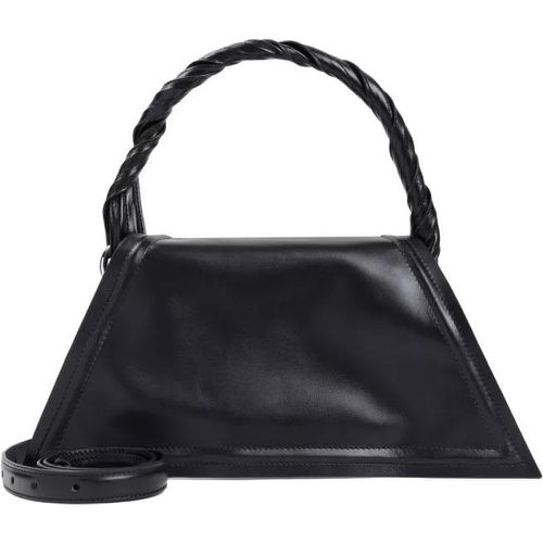 Shopper - Mini Wire Black Cow Leather Handbag - Gr. unisize - in - für Damen - Paris Best - Modalova