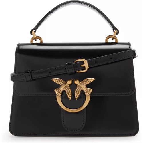 Crossbody Bags - Love One Leder Handtasche 100071-A1 - Gr. unisize - in - für Damen - pinko - Modalova