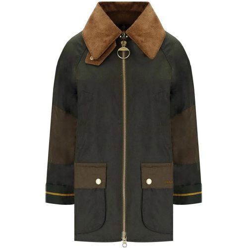 ALLERSTON WAX OLIVEGRÜNE JACKE - Größe 38 - Barbour - Modalova