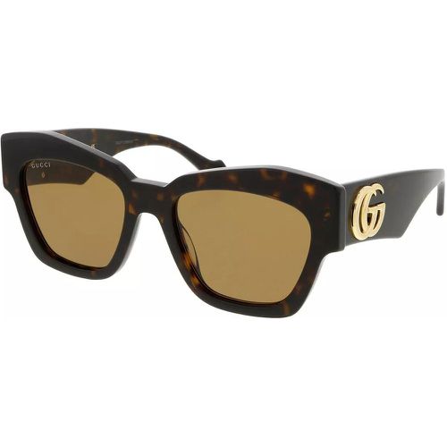 Sonnenbrille - GG1422S - Gr. unisize - in Braun - für Damen - Gucci - Modalova